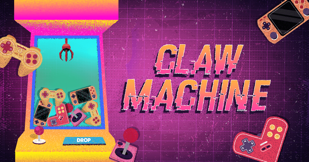 Play the Claw Machine Game To Collect Items!